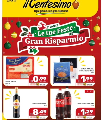 Le tue Feste in Gran Risparmio | Parte 2